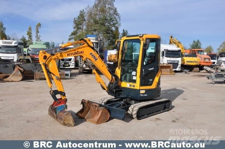 Hyundai R25Z-9AK Mini ekskavatoriai < 7 t