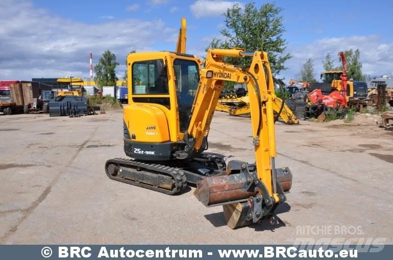 Hyundai R25Z-9AK Mini ekskavatoriai < 7 t