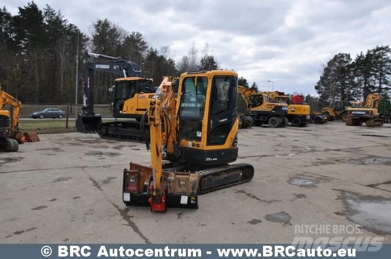 Hyundai R25Z-9AK Mini ekskavatoriai < 7 t