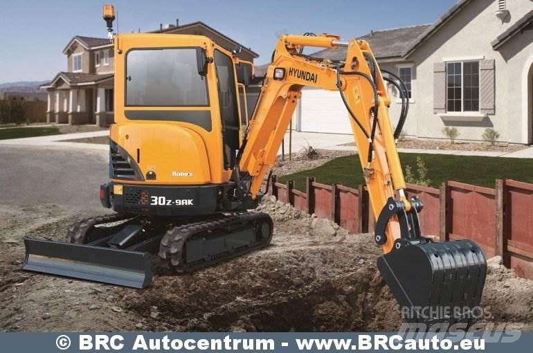 Hyundai R30Z-9AK Mini ekskavatoriai < 7 t