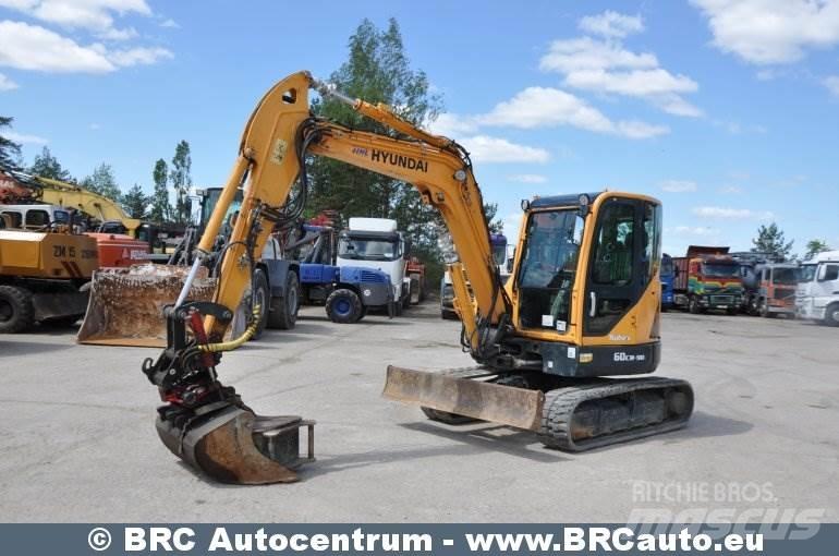 Hyundai R60CR-9A Mini ekskavatoriai < 7 t