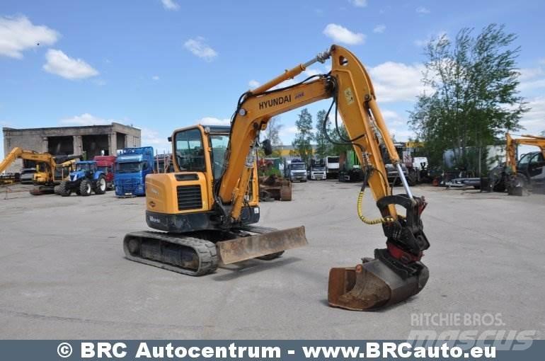Hyundai R60CR-9A Mini ekskavatoriai < 7 t