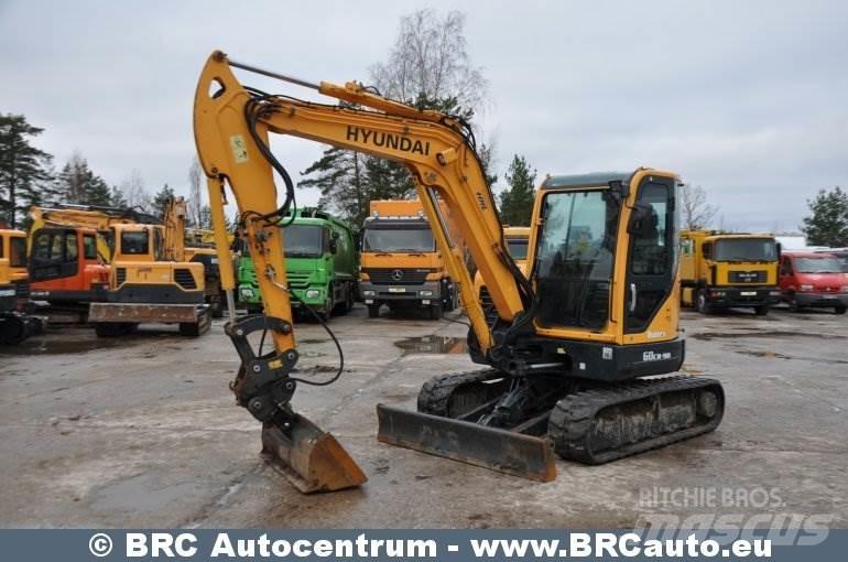 Hyundai R60CR-9A Vikšriniai ekskavatoriai