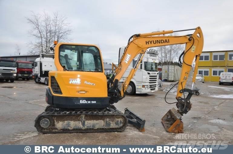 Hyundai R60CR-9A Vikšriniai ekskavatoriai