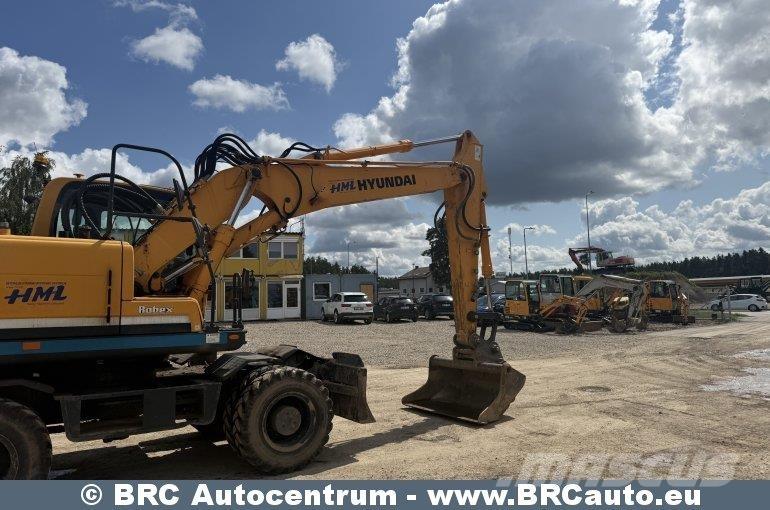 Hyundai Robex Ratiniai ekskavatoriai