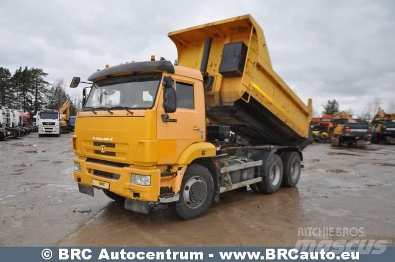 Kamaz 65115 Savivarčių priekabų vilkikai