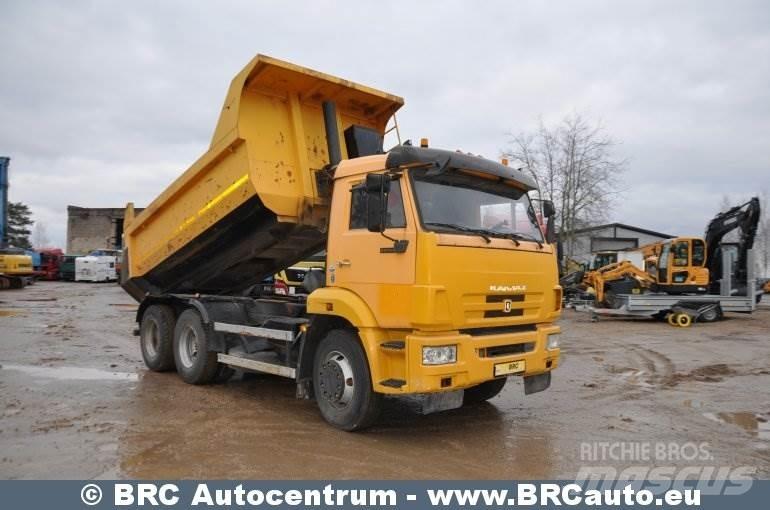 Kamaz 65115 Savivarčių priekabų vilkikai