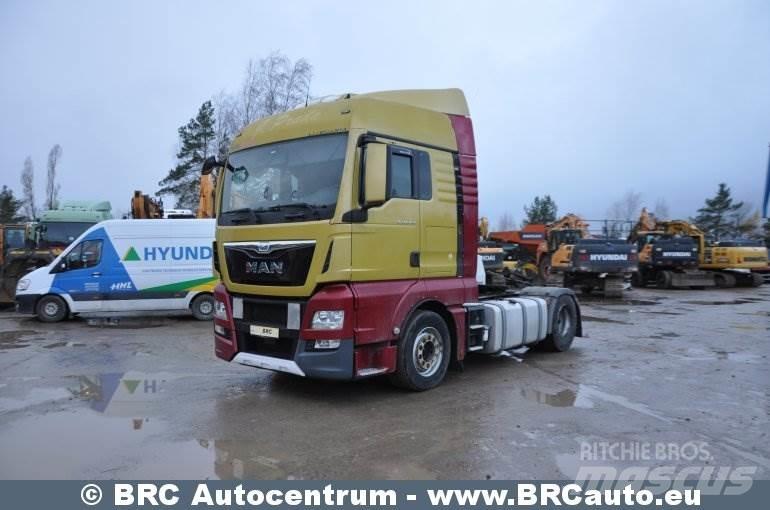 MAN TGX Naudoti vilkikai