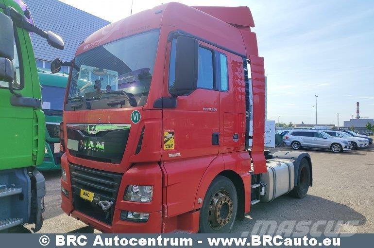 MAN TGX 18.500 Naudoti vilkikai