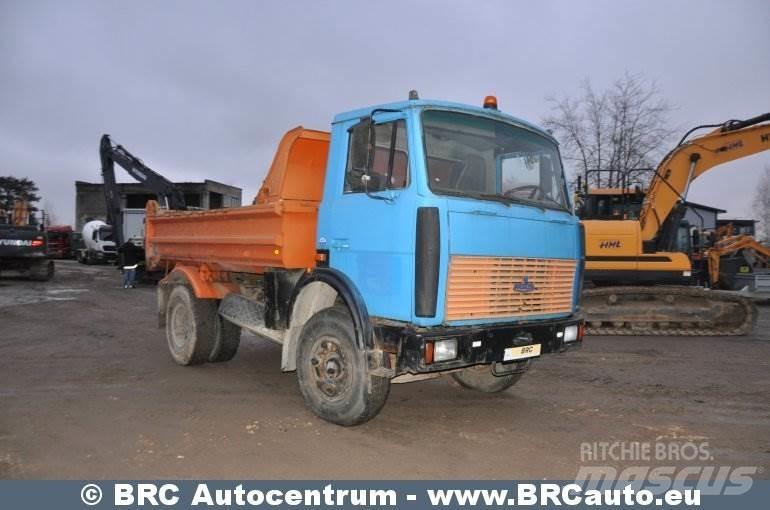 MAZ 5551 Savivarčių priekabų vilkikai