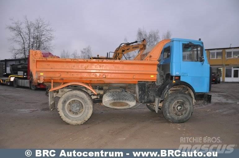 MAZ 5551 Savivarčių priekabų vilkikai