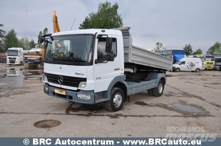 Mercedes-Benz 816 Savivarčių priekabų vilkikai