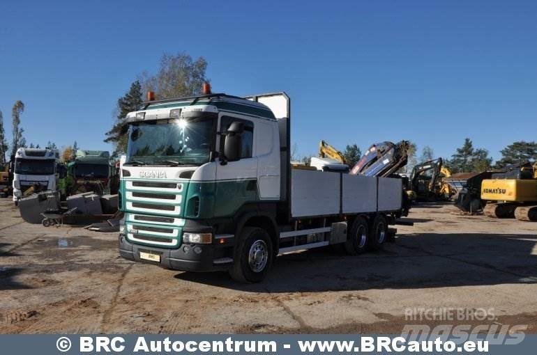 Scania R 480 Automobiliniai kranai