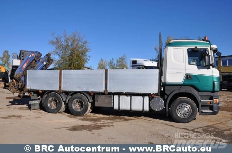 Scania R 480 Automobiliniai kranai