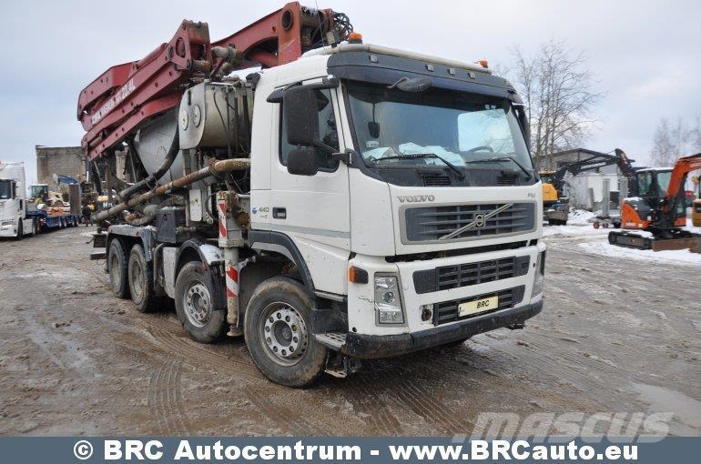 Volvo FM Betono siurbliai