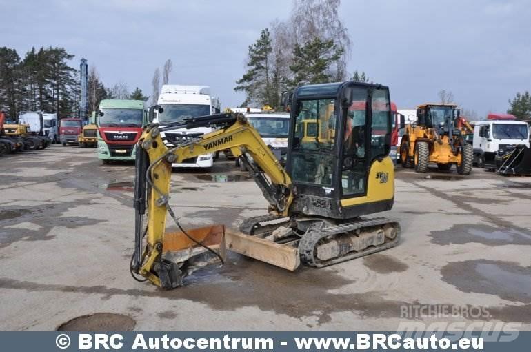 Yanmar SV26 Mini ekskavatoriai < 7 t