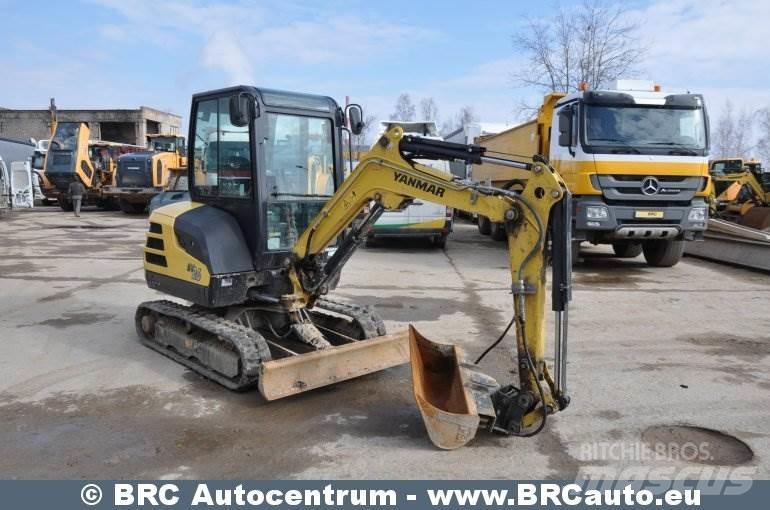 Yanmar SV26 Mini ekskavatoriai < 7 t