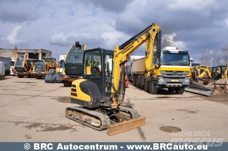 Yanmar SV26 Mini ekskavatoriai < 7 t