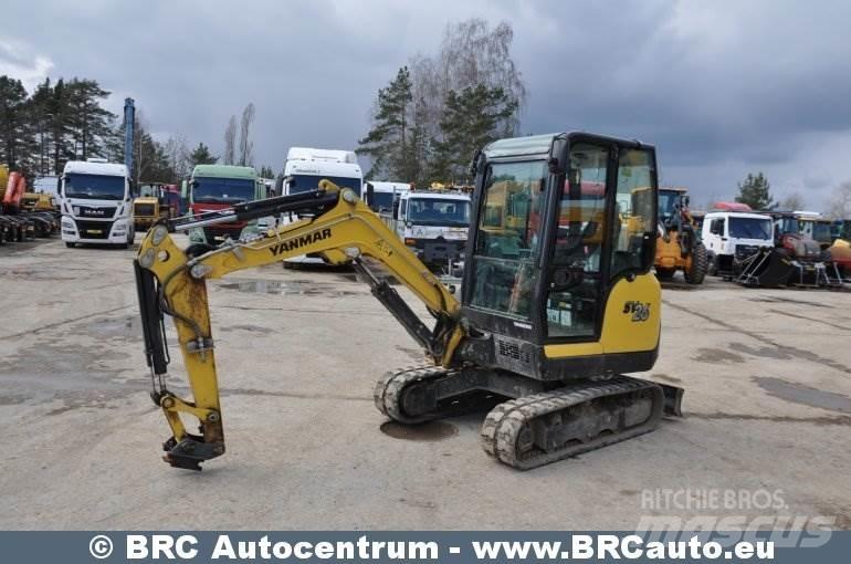 Yanmar SV26 Mini ekskavatoriai < 7 t