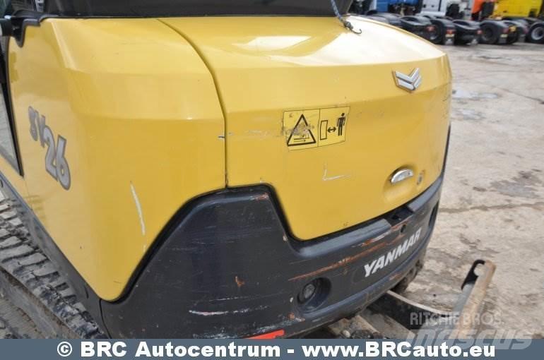 Yanmar SV26 Mini ekskavatoriai < 7 t