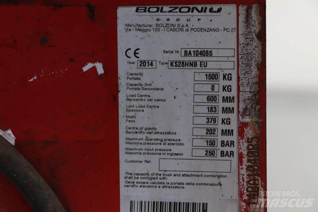 Bolzoni KS28HNB EU Krovimas/Kėlimas - Kita