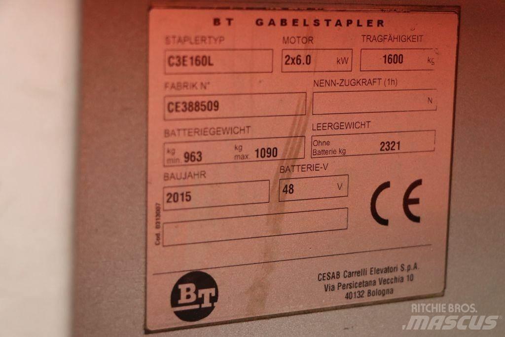 BT C3E160L Elektriniai šakiniai krautuvai