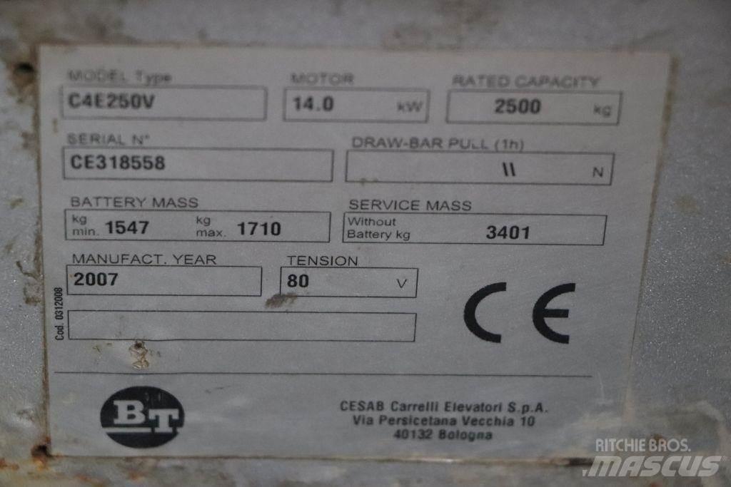 BT C4E250V Elektriniai šakiniai krautuvai