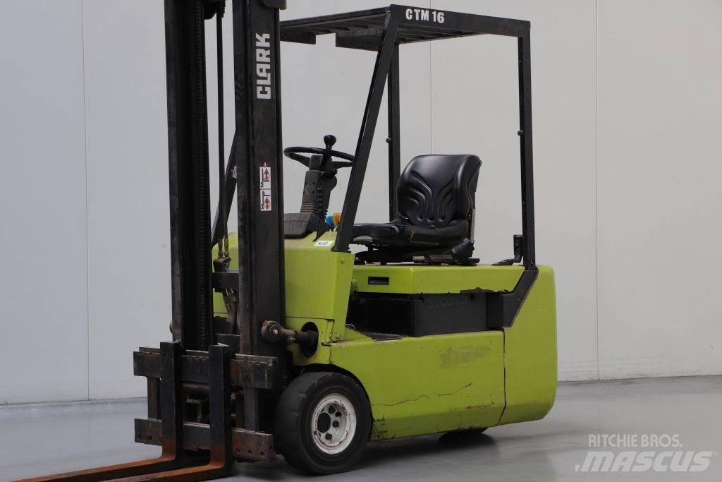 Clark CTM16S Elektriniai šakiniai krautuvai