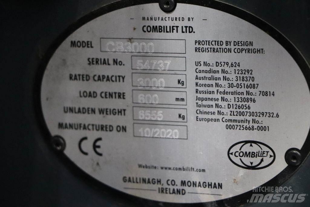 Combilift CB3000 Krautuvai su pakrovimu iš šonų