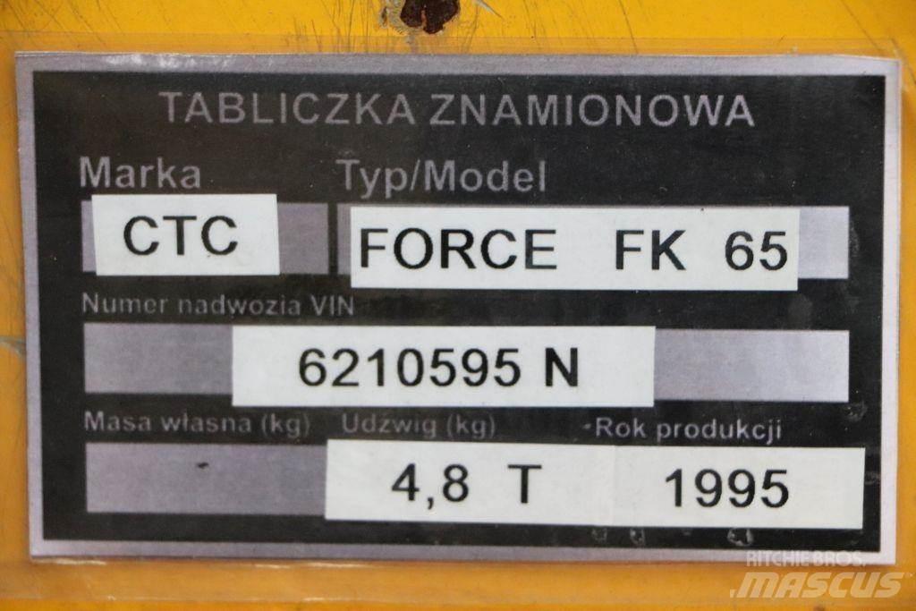 CTC Force 65 Elektriniai šakiniai krautuvai