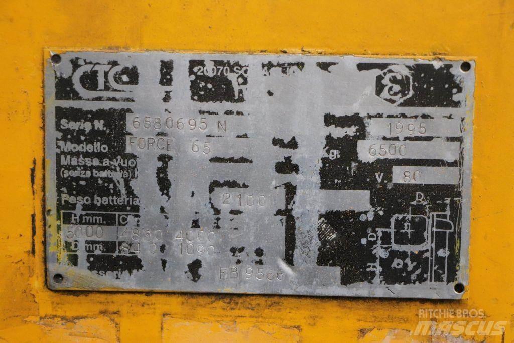 CTC Force 65 Elektriniai šakiniai krautuvai