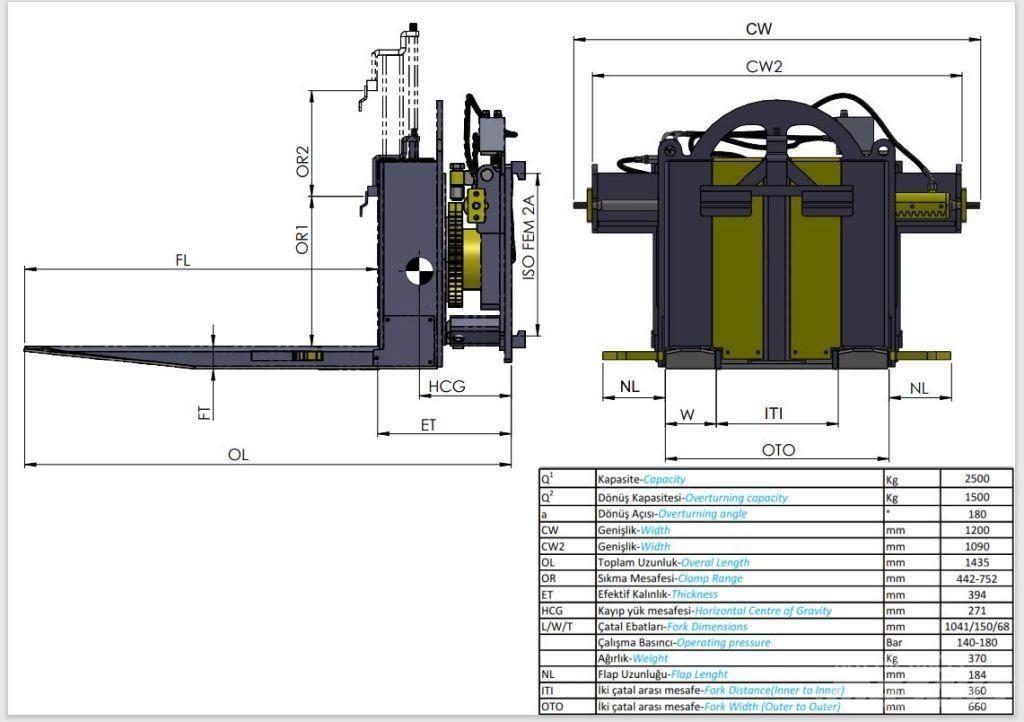  Digmaq Box Rotator Krovimas/Kėlimas - Kita