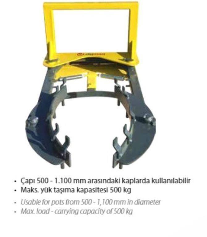  Digmaq Pot Gripper Krovimas/Kėlimas - Kita