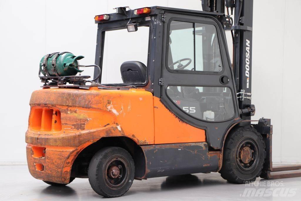 Doosan G55SC-5 LPG (dujiniai) krautuvai