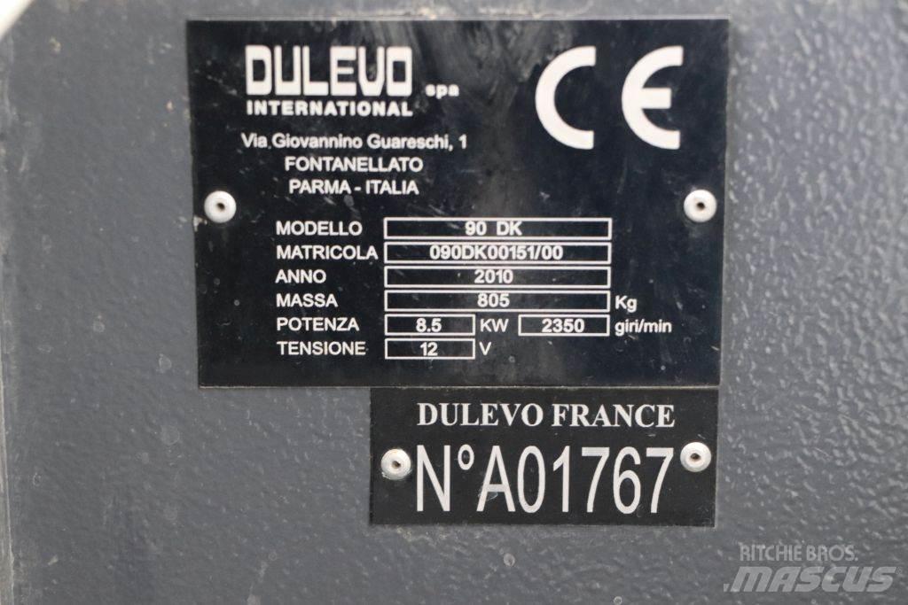 Dulevo B90 DK Šlavimo technika