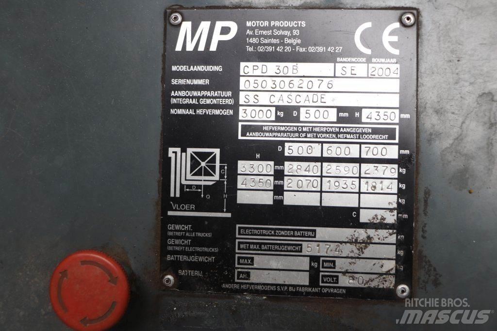 Heli CPD30B Elektriniai šakiniai krautuvai