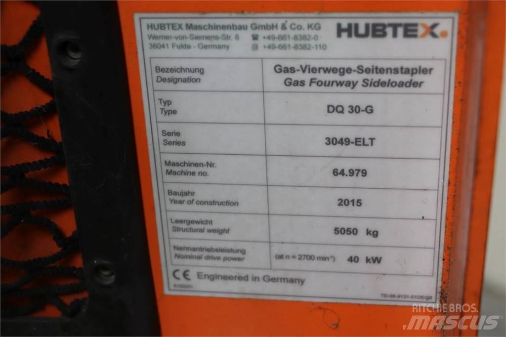 Hubtex DQ 30-G Krautuvai su pakrovimu iš šonų