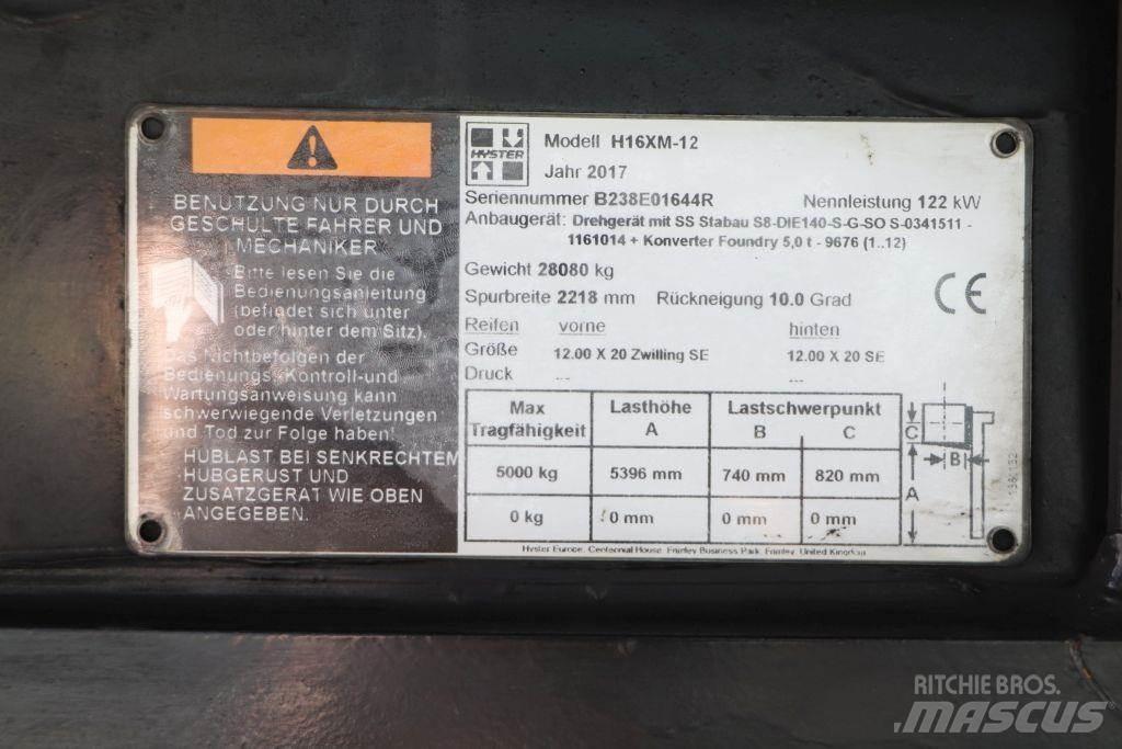 Hyster H16XM-12 Dyzeliniai krautuvai