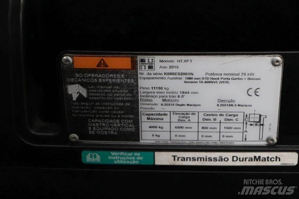 Hyster H7.0FT LPG (dujiniai) krautuvai