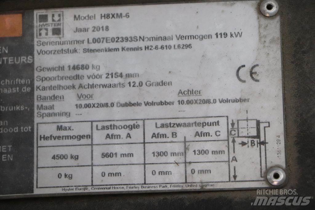 Hyster H8XM-6 Dyzeliniai krautuvai