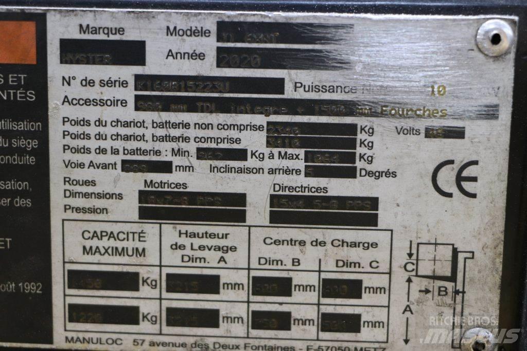 Hyster J1.6XNT Elektriniai šakiniai krautuvai