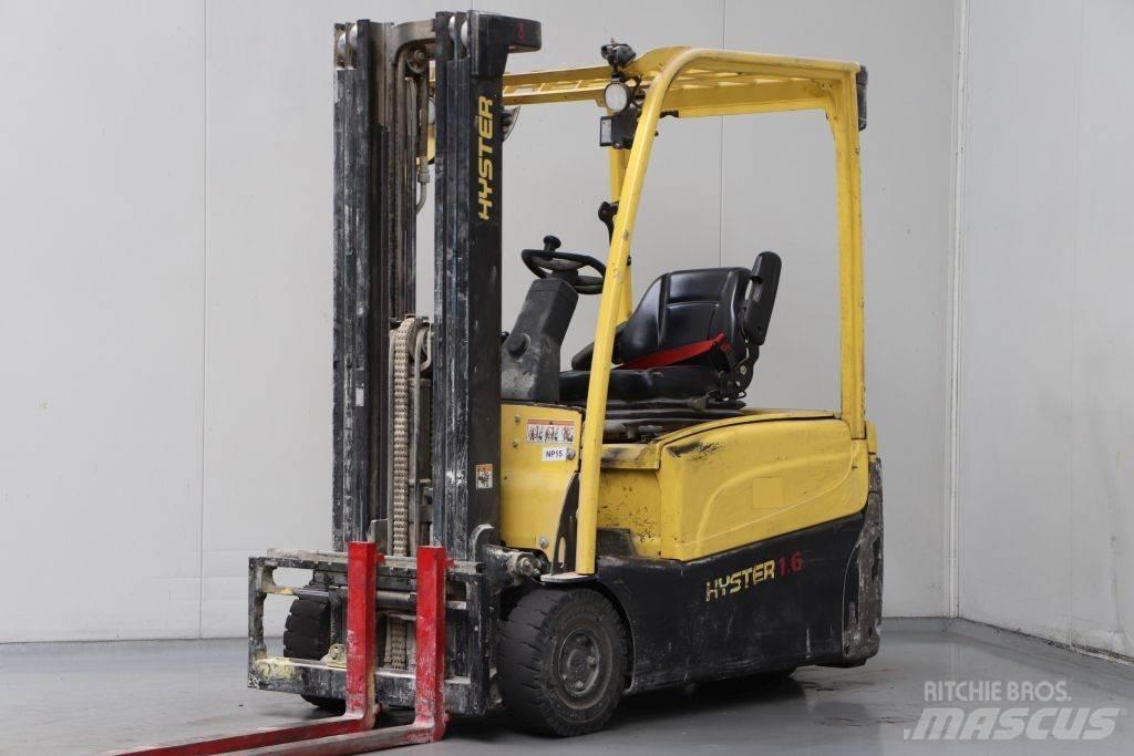 Hyster J1.6XNT Elektriniai šakiniai krautuvai