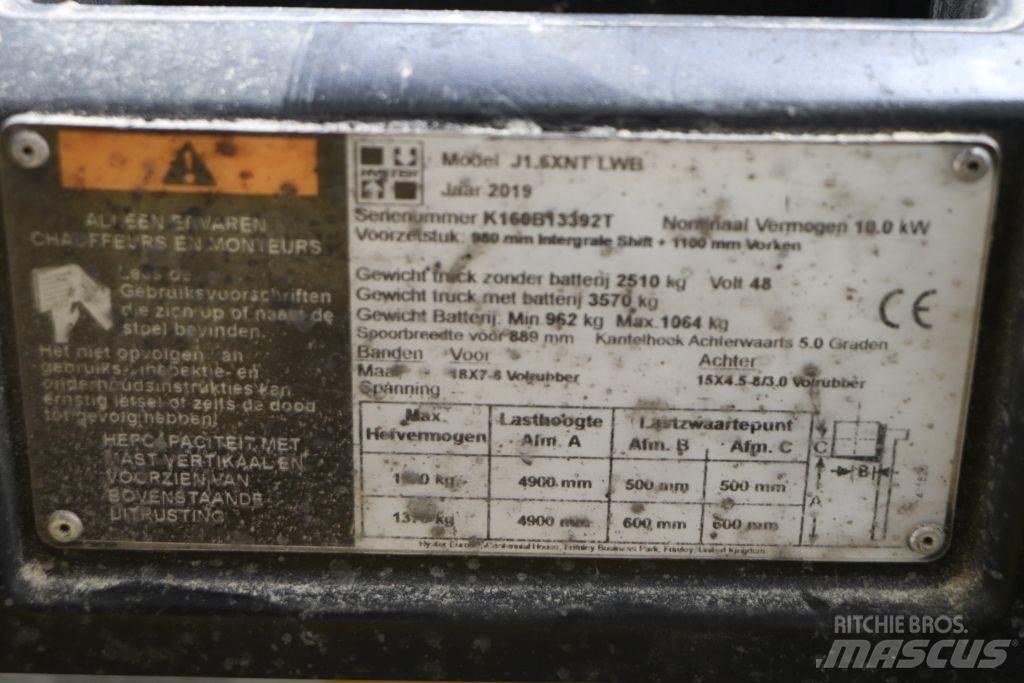 Hyster J1.6XNT Elektriniai šakiniai krautuvai