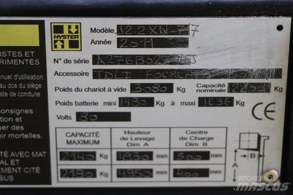Hyster J2.2XN Elektriniai šakiniai krautuvai