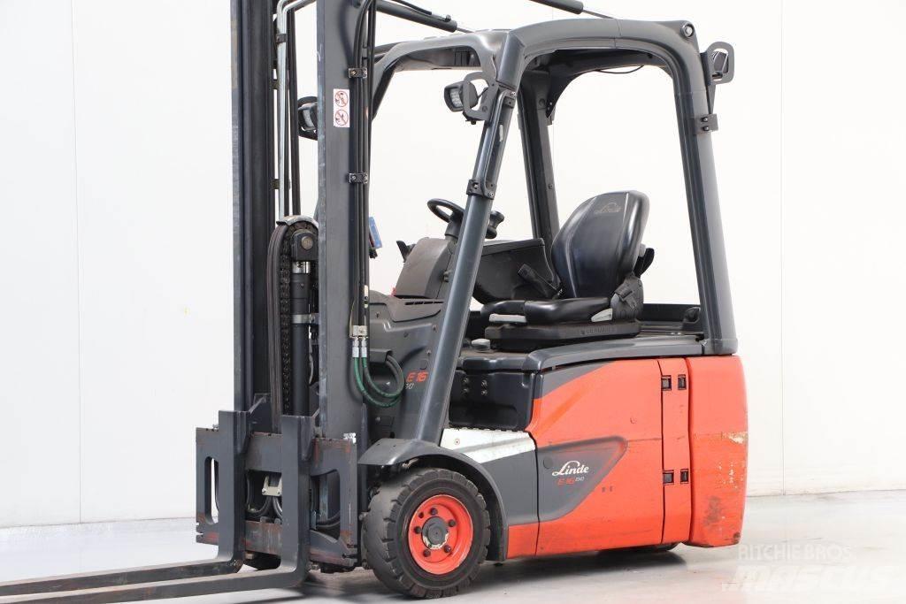 Linde E16C-02 Elektriniai šakiniai krautuvai