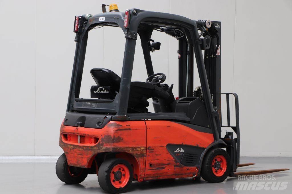 Linde E16P-02 Elektriniai šakiniai krautuvai