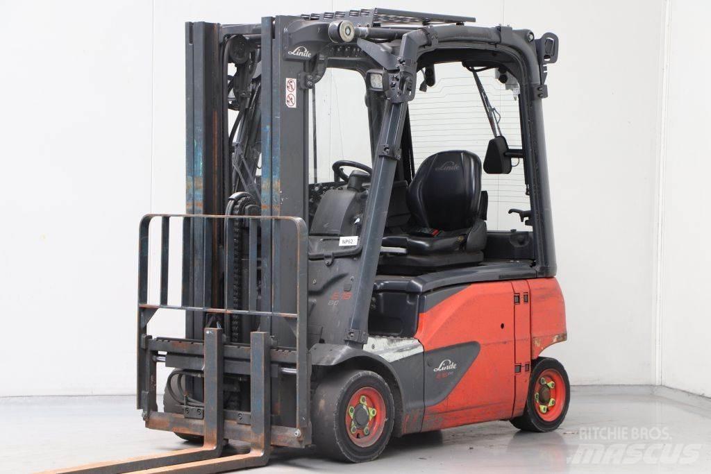 Linde E16P-02 Elektriniai šakiniai krautuvai
