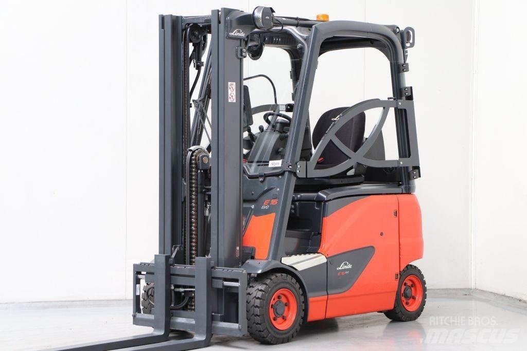 Linde E16PH-02 Elektriniai šakiniai krautuvai