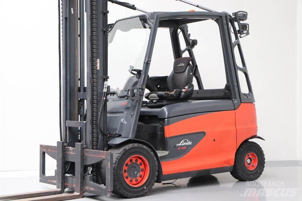 Linde E45HL-01/600 Elektriniai šakiniai krautuvai
