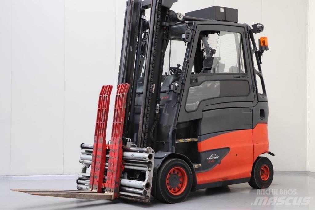 Linde E45HL-01/600 Elektriniai šakiniai krautuvai